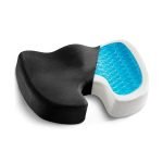 Gel Memory Foam Seat Cushion – Cooling Seat Cushion for Office & Car, Hemorrhoid Relief, Mesh/Fabric Options