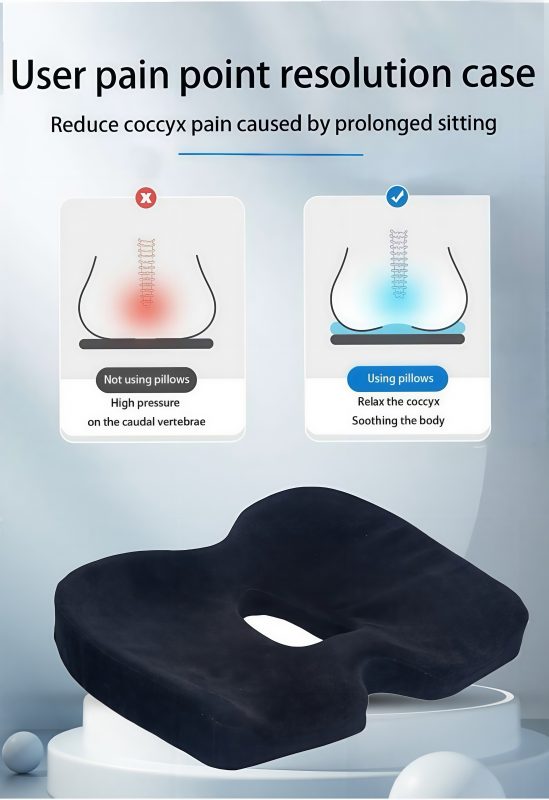 Memory Foam Seat Cushion detail 1