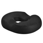 Donut Pillow Memory Foam Seat Cushion – Tailbone Pain Relief, Slow Rebound for Office Chair & Sofa, Four - Season Universal