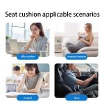 PU Foam Seat Pillow Solid Color – Slow Rebound Seat Cushion for Long - Hour Office Work, Four - Season Universal