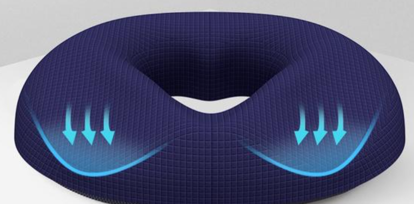Breathability of donut pillow