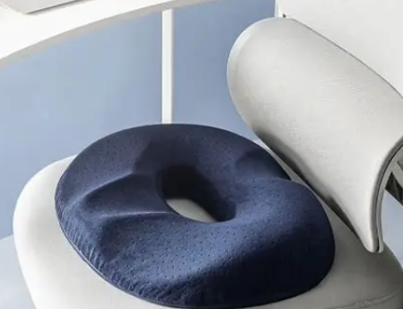 donut pillows on the chair