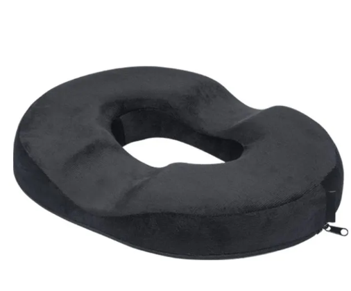 Detailed images of the donut pillow